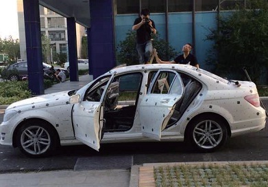汽車、船模等大型物體掃描